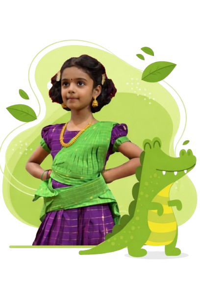 Children learning activities in play school Pollachi